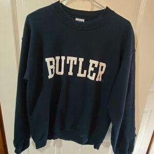 Vintage Stitched Mens Butler TM Crewneck Sweatshirt Sz Med
